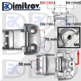Панта горна лява за задна врата Citroen Jumper Fiat Ducato Peugeot Boxer